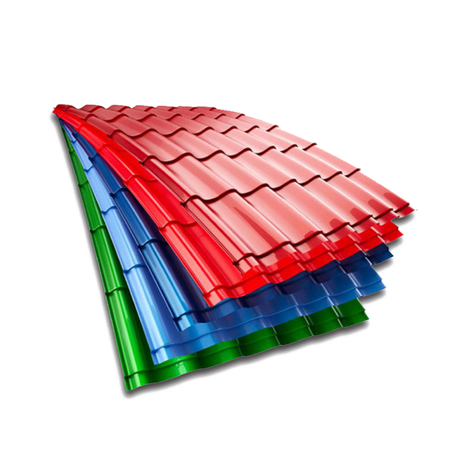 波紋PPGI/PPGL 0.12-1.5mm鍍鋅鋼瓦建築材料板