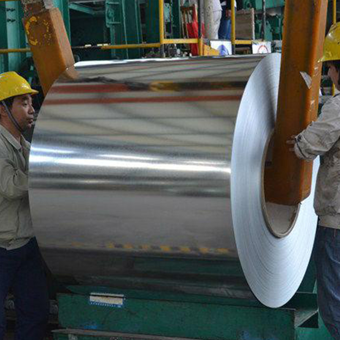 Beroan murgildutako altzairu galvanizatuko bobina ASTM A653 G90 Dx51d Z275 Z350 Aluzinc Az150 altzairuzko Hdgi bobina