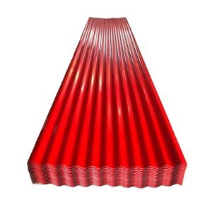 建築材料用彩色塗層鍍鋁鋅波紋PPGI/PPGL鋼屋面板