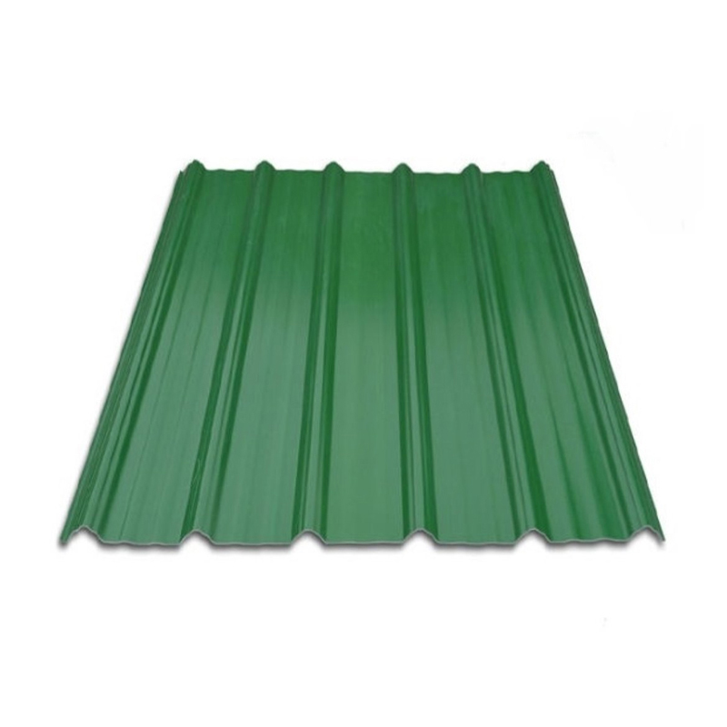 建筑材料用彩色涂层镀铝锌波纹PPGI/PPGL钢屋面板