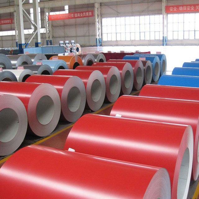彩涂PPGI PPGL PE PVDF彩涂铝合金卷板制造
